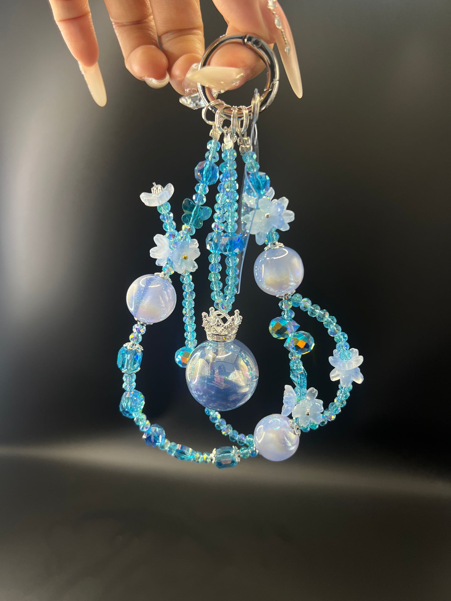Luminous Crown Phone Chain & Keychain