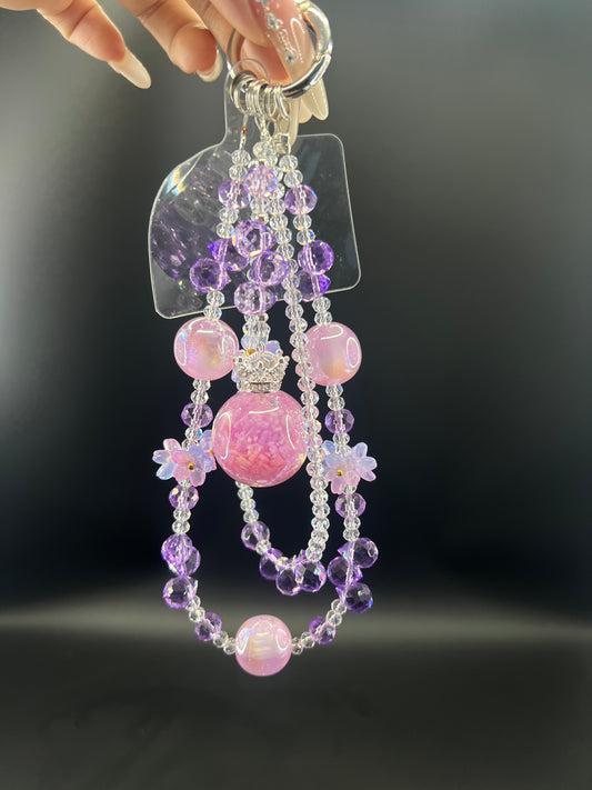 Luminous Crown Phone Chain & Keychain