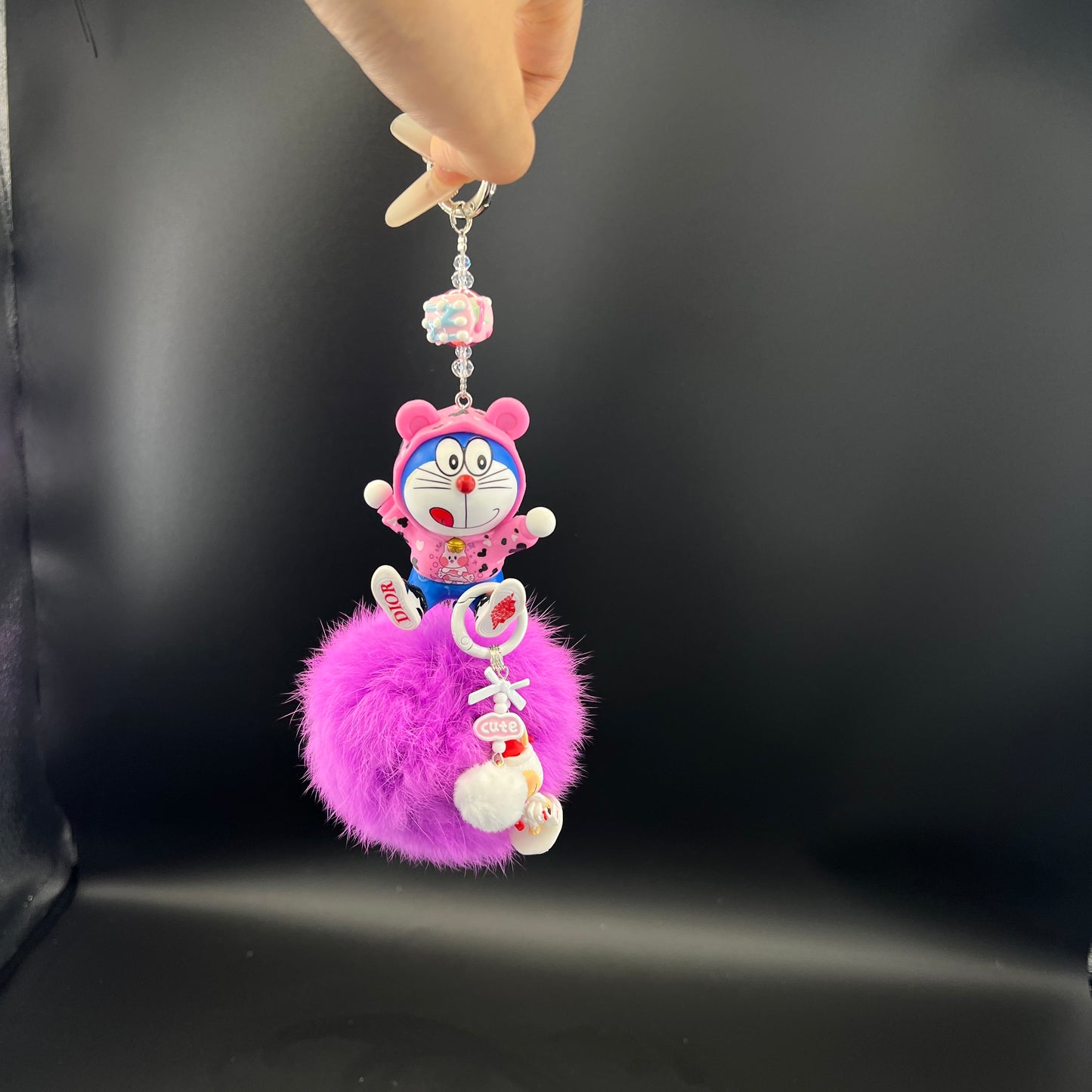 Cartoon Doll Phone Keychain