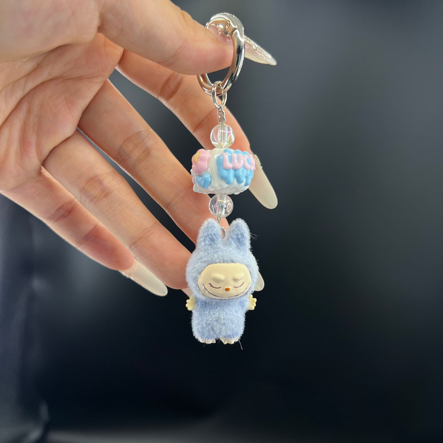 Cartoon Doll Phone Keychain